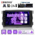 Android 13 4+64G DAB+ Carplay Autoradio GPS Nav Cam Für Smart Fortwo 451 05-2010