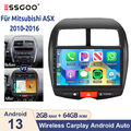 64G Autoradio Für Mitsubishi ASX 2010-16 Android 13 CarPlay GPS Navi WIFI BT RDS