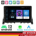 Android 13 Carplay Autoradio Für Mercedes Benz C Klasse W204 S204 GPS NAVI WIFI