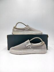 Vans Old Skool Slipper Trainer grau UK7 niedrig Herren 500714 Vietnam Sneaker Schuh