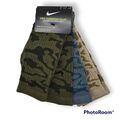 3 Paar Nike Everyday Plus Socken | Cotton Cushioned Crew | Camouflage | Unisex