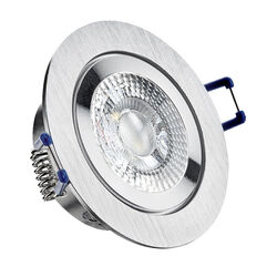 LED Einbaustrahler Set IP44 230V 7W GU10 SD dimmbar ohne Dimmer MAR IP44 Bad