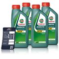 4x 1 L LITER CASTROL MAGNATEC STOP-START 5W-30 A5 MOTOR-ÖL MOTOREN-ÖL 50043658