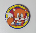 TAILS Sonic the Hedgehog 2 Sega Genesis Mega Drive 1992 Promotion Pin Button