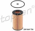 Topran 205 849 756 Ölfilter Filtereinsatz für div. Opel 2.0 u. 2.2 Ltr. Diesel