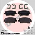 Bremsbelagsatz Scheibenbremse ZIMMERMANN 22934.180.2 für KIA STINGER CK GDi 4WD