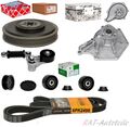 CONTI 6PK2498+Keilrippenriemensatz+WP+R.Schei f. Audi A4 A5 A6 Q5 VW PHA 3.0TDI