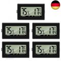 Thlevel Luftfeuchtigkeitsmesser Thermometer Hygrometer Mini LCD Digital