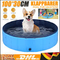 Faltbar Hundepool Planschbecken Kinder Pool Baby Swimmingpool Schwimmbecken