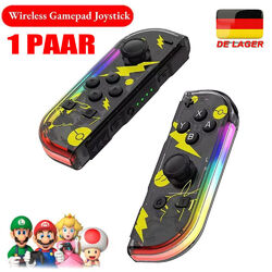2er-Set Für Nintendo Switch Joy y Con Controller L & R Wireless Gamepad w Strap