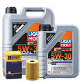 Motoröl 5W30 LIQUI MOLY Special Tec Ll 6L+HENGST Ölfilter+Ölablassschraube