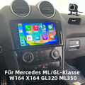 Autoradio Für Mercedes Benz ML350 W164 GL320 CAM+ Android 13 GPS Navi 6+128G DAB