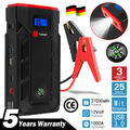 Auto KFZ Starthilfe Jump Starter 27000mAh Ladegerät Booster Powerbank PKW 12V24V