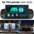 7" Für FIAT PANDA 2013-2020 Android 13.0 Autoradio mit Carplay GPS Navi Wifi RDS