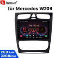 Carplay Android12.0 Autoradio GPS Navi DAB WIFI für Mercedes Benz W203 S203 W209