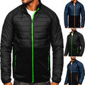 Steppjacke Sportjacke Sweatshirt Sweatjacke Übergangsjacke Herren BOLF Bomber