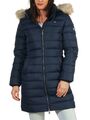 Tommy Jeans Damen Winter Jacke Mantel Essential Hooded Daunenjacke Down Coat