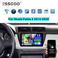 Für Skoda Fabia 3 III 2014-2020 4+64G Android 13 Carplay Autoradio GPS Navi Wifi