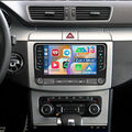 Autoradio Android 13 2+64G Für VW GOLF 5 6 Passat Touran Tiguan EOS mit GPS Navi