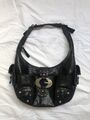 Guess Biker Style 00s 90s y2k Hobo Tasche / Schultertasche / Hobo Bag / Handbag