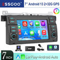 Für BMW 3er E46 318 MGZT M3 Rover 75 DAB+ Autoradio Android 13 Carplay NAVI RDS