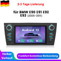 7" Android13 Autoradio Carplay GPS BT Navi WIFI DAB+ Für BMW 3er E90 E91 E92 E93