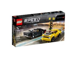 LEGO Speed Champions 75893 2018 Dodge Challenger SRT 1970 Charger R/T NEU OVP