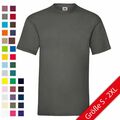 Fruit of the Loom UNISEX T-Shirt Bestseller Top Angebot Herren Damen NEU