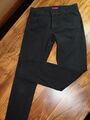 Damen Jeanshose ANGELS Gr.38 Schwarz Skinny Stretch