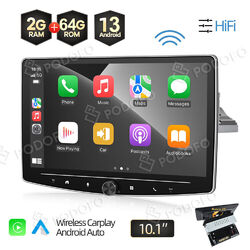 10.1 Zoll Android 13 Autoradio 1 DIN GPS NAVI CarPlay Bluetooth USB WiFi 2+64GB