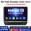 Android 13 Autoradio Für Fiat Ducato Peugeot Boxer Citroen Jumper GPS DAB+ 64GB