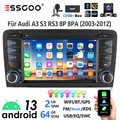 DAB+ 64G Für Audi A3 S3 RS3 8P 8V Carplay Android 13 Autoradio GPS RDS Navi WIFI