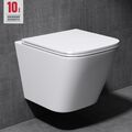 Spülrandlos Wand WC Hänge WC + WC Sitz (mit Softclose) Wandhängend WC NEU!!!