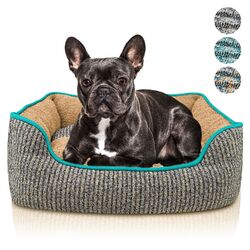 Hundebett für mittelgroße Hunde & Katzen, Hundesofa Katzenbett Waschbar Korb, -M