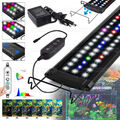 LED RGB Aquarium Beleuchtung Lampe Vollspektrum Aufsetzleuchte Licht DE