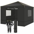 Pavillon 3x3/3,3x3,3m Wasserdicht Stabil Popup Faltpavillon Gartenzelt Partyzelt