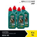 Castrol Transmax Manual EP 80W-90 Getriebeöl GL-4 4x1 Liter = 4 Liter