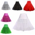 Neu Damen Vintage Petticoat Unterrock Rockabilly 50er 60er Jahre Dirndl Röcke