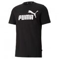 Puma Herren T-Shirt ESS Logo Tee 586666