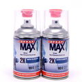 SprayMax 2K Rapid Klarlack 2x 250ml Lackspray hochglänzend Original SprayMax