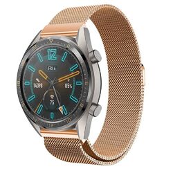 Für Samsung Galaxy Watch 3 41mm 45mm Edelstahl Echtes Leder Armband Uhrenarmband