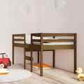 Hochbett Kinderbett Bett Spielbett Etagenbett Stockbett Massivholz Kiefer vidaXL