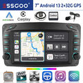 2+32G Android 13 Autoradio Carplay NAVI Für Mercedes C/CLK Klasse W203 W209 W639