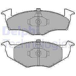 DELPHI Bremsbelagsatz, Scheibenbremse Vorderachse u.a. für SEAT, VWDie Nr.1* für Autoteile: Top-Preis-Leistungs-Verhältnis