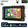 32G Autoradio GPS Navi RDS Android 13 KAM  Für VW Golf 5 6 Passat EOS Skoda Seat