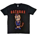 Anthrax Herren TNT kurzärmeliges T-Shirt, schwarz, mittel