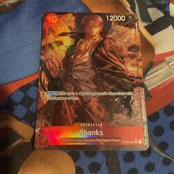 SHANKS OP06-007 SR ALT ART FLÜGEL DES KAPITÄNS ENGLISCH EINTEILIGE KARTE