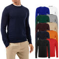 Pullover Herren Winter Rundhalsausschnitt Wolle Kaschmir Schlank Casual Veque