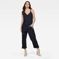 G-Star Damen Armellos Utility Strap Loose Jumpsuit Womens Rinsed  Größe: S