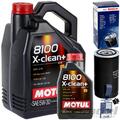 BOSCH ÖLFILTER 0451203087+MOTUL 5W30 für VW T4 2.5 TDI BUS KASTEN TRANSPORTER